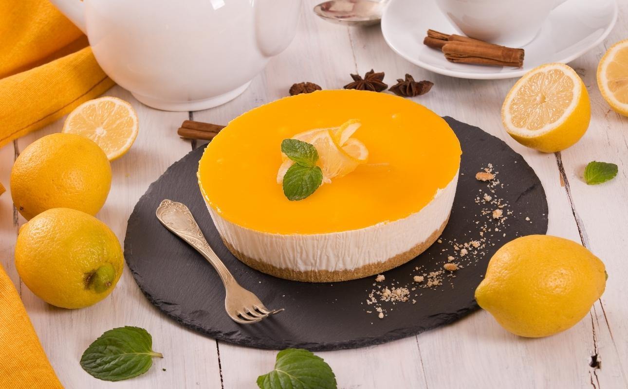 Cheesecake Με Λεμόνι