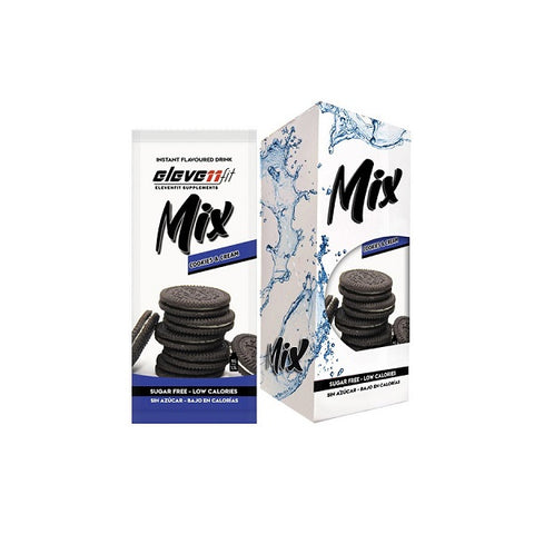 Cookies & Cream Mix Elevenfit Ρόφημα Σε Σκόνη Χωρίς Ζάχαρη Φακελάκι 9gr