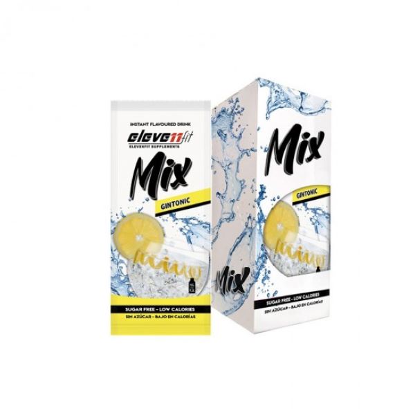 Gin Tonic Mix Elevenfit Ρόφημα Σε Σκόνη Χωρίς Ζάχαρη Φακελάκι 9gr