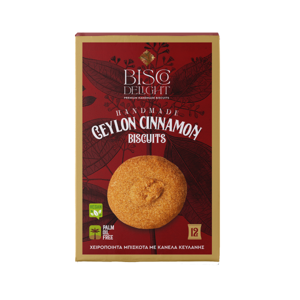 Μπισκότα Με Κανέλα Κευλάνης Χειροποίητα Ceylon Cinnamon Bisco Delight 100gr