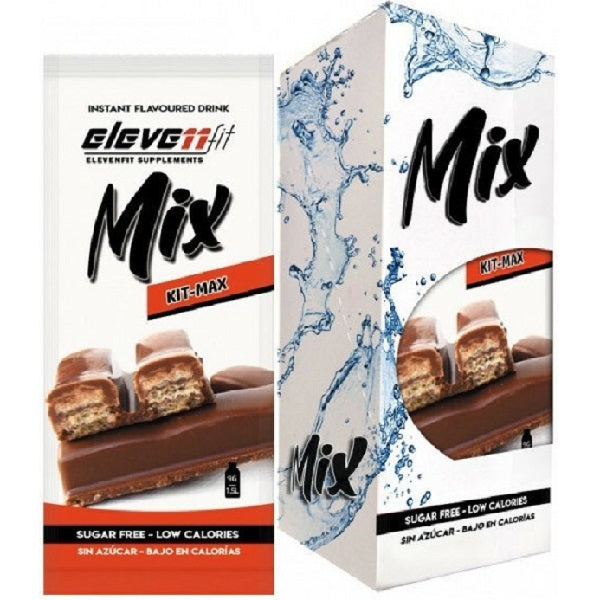 Kit Max (Σκοκοφρέτα) Mix Elevenfit Ρόφημα Σε Σκόνη Χωρίς Ζάχαρη Φακελάκι 9gr