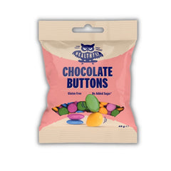 Σοκολατένια Κουφετάκια (Καραμελάκια) Chocolate Buttons Χωρίς Ζάχαρη Healthy Co 40gr