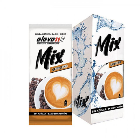 Capuccino Mix Elevenfit Ρόφημα Σε Σκόνη Χωρίς Ζάχαρη Φακελάκι 9gr