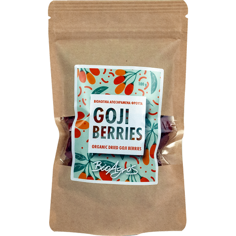 Goji Berries Αποξηραμένα Βιολογικά Bioagros 100gr