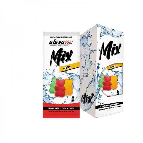 Ζελεδάκια (Gummy) Mix Elevenfit Ρόφημα Σε Σκόνη Χωρίς Ζάχαρη Φακελάκι 9gr