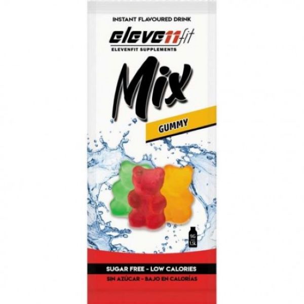 Ζελεδάκια (Gummy) Mix Elevenfit Ρόφημα Σε Σκόνη Χωρίς Ζάχαρη Φακελάκι 9gr