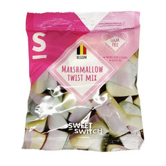 Ζαχαρωτά Marshmallow Twist Mix Χωρίς Ζάχαρη-Γλουτένη Sweet Switch 70gr