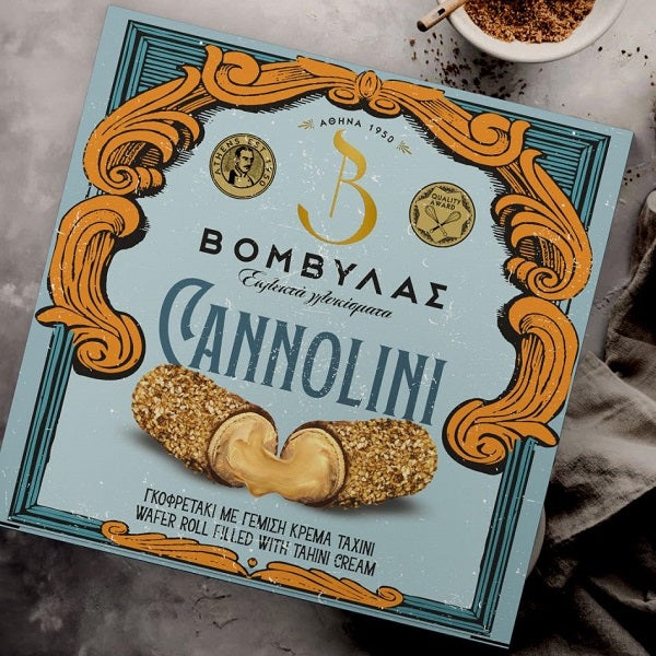 Πουράκια Με Γέμιση Κρέμα Ταχίνι Cannolini 170gr