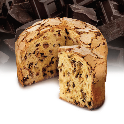 Αυθεντικό Panettone Με Κομματάκια Σοκολάτας Flamigni 1000gr