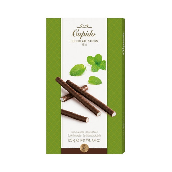 Choco Sticks Με Σοκολάτα Υγείας & Μέντα 125gr