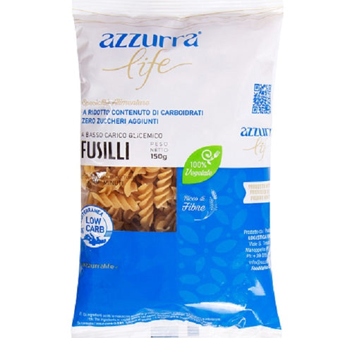 Azzura Life Fusilli Βίδες Με Χαμηλούς Υδατάνθρακες 150gr