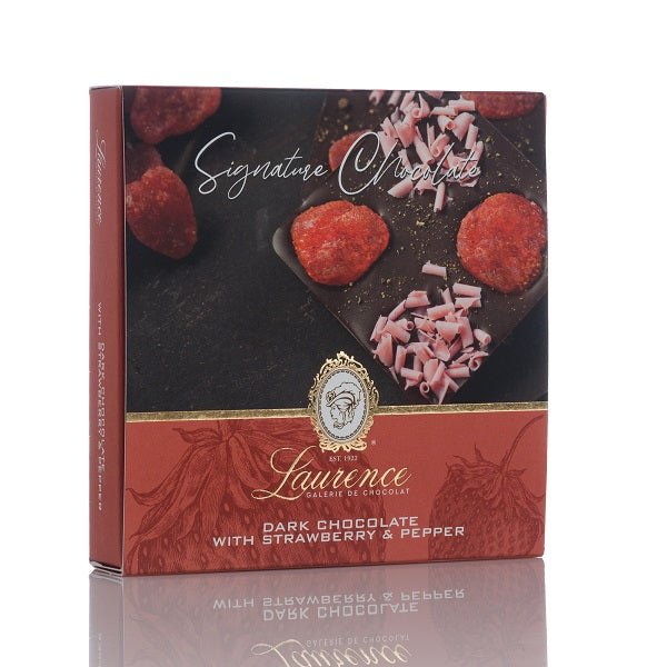 Σοκολάτα Υγείας Με Φράουλα & Πιπέρι Signature 100gr
