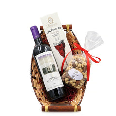 Red Wine Gift Basket