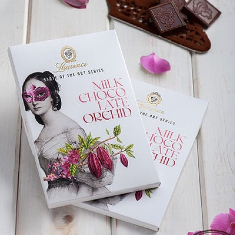 Milk Chocolate Orchid 44% Cacao 80gr