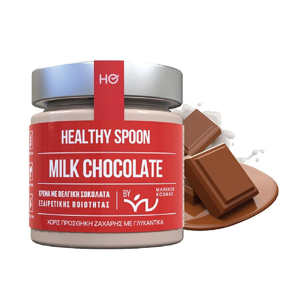 Healthy Spoon Milk Chocolate Χωρίς Ζάχαρη & Χωρίς Γλουτένη 200gr