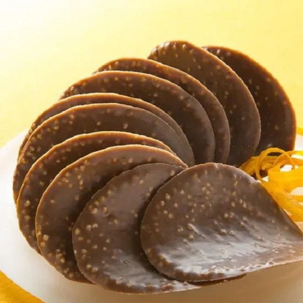 Τσιπς Σοκολάτας Υγείας Πορτοκάλι Crispy Dark Orange 125gr